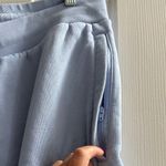 Adidas Sky Blue Fleece Joggers Comfy Women’s XL Casual Streetwear Photo 4