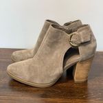Michael Shannon MICHAEL By  Women's Suede 3” Heel Ankle Booties Tan Size 7 Photo 3
