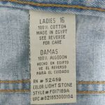 Faded Glory FG 16 Jeans Shorts Light Wash Plus Photo 1