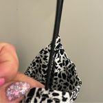 Kendall + Kylie Women’s XS Black White Mini Dress Spaghetti Straps Slit Stretch Photo 5