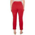 Nic+Zoe  Seams All Day Denim‎ Slim Pull-On Crop Pant in Paper White Plus Size 20W Photo 12