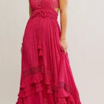 Free People  NWT Santa Maria Maxi Love Potion Size M Photo 0