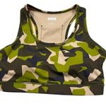 BASS OUTDOOR women Back Phone Pocket Removable Cups Racerback Bra Top Size M NWT Green Size M Photo 1