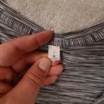 Lululemon Love Tee II Shirt Color Space Dye White Black Size 2 W3MDPS V Photo 3