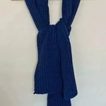 Style & Co Knit Scarf Royal Blue New Photo 2