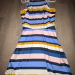 Iz Byer Halter Above The Knee Striped dress size XL (junior) Photo 4