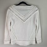 Saylor  Revolve‎ white Kellie cut out sweater size small Photo 8