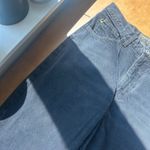 Esprit Jeans High Waist Mom Jeans Distressed Hem Black Denim Size 9/10 Photo 5