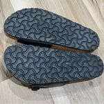 Birkenstock  Ibiza Sandals Black Tan Slide On Women’s 5.5 (36) Photo 2