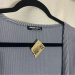Heimish Blue Striped Cardigan Size 2X Photo 3