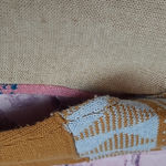 Sundance  FIELDS OF FAIR PATCHWORK MULTI STYLE PRINTED SWEATER SMALL WOOL ALPACA Photo 6