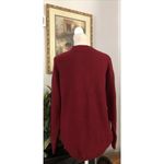 Merokeety  Women Medium Sweater Pullover Long Sleeve Round Neckline Photo 3