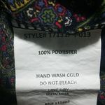 Lush Clothing Lush Black & Green Polyester Top (Medium) Photo 5