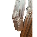 MELLODAY Nordstrom Brand, Long Sleeve Stain Utility Jumpsuit in Olive Size Small Photo 6