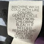 J.Jill  Wearever Dress Womens L Black Blue Stripe Jersey Knit Travel Casual Chic Photo 12