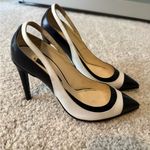 Ralph Lauren Vintage  Black and White Pointed Pumps Photo 1