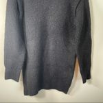 VERO MODA Vero Moda Black Knit Long Sleeve Round Neck Sweater Tunic Size S Photo 2