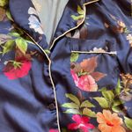 Blush Bride Co Navy Satiny PJS Photo 2