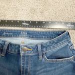 a.n.a  Jeans Women's  Mid Rise Straight Raw Hem Stretch Medium Wash Sz 6 Photo 3