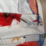 7 For All Mankind  floral denim pants Photo 3