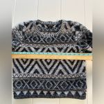 Lucky Brand  Geometric Sweater, Size S, EUC Photo 2
