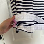 Joules Women's Navy Blue White Striped Deck Shirt Size US 10 Photo 5