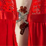 Elegant Red Lace Lingerie one piece Photo 3