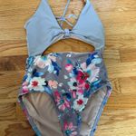 One Piece  Swimsuit Women’s Floral Photo 0