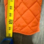 Ralph Lauren Lauren  Quilted Jacket Size L Orange Crest Sleeve Snap Front Photo 12