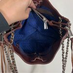 Rebecca Minkoff  Brown Leather Purse Shoulder Bag Crossbody Chain Strap Zipper Photo 12
