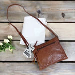 The Sak New  Sanibel Leather Mini Crossbody Bag Photo 0