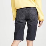 Hudson Jeans Hudson Sloane Long Cut-Off Distressed Shorts NWT Photo 4