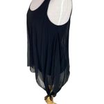 Bailey44 #514 BAILEY 44 Silk Black Flowey Tank Top Photo 3