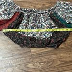 Bonjour Vintage 90’s Floral Off-Shoulder Patchwork Cropped Floral Women's Top M Photo 5