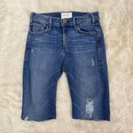 McGuire Denim Mcguire‎ Women's Majorelle Distressed Cut Off Jean Shorts Size 24 Photo 4