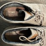 Toms Kala Suede Lace-Up Wedge Booties Boots Size 9.5 Photo 8