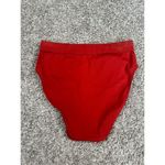 Else Mare High Waist Bikini Swim Bottoms Paprika Red Women’s Size 6 Beach Summer Photo 3