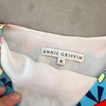 Annie Griffin Annie Griffen silk kaleidoscope colorful summer dress size medium Photo 7