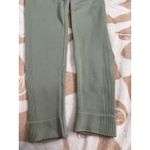 Set Active Leggings High Waisted Athletic Gym Sage Green S/M Photo 7