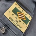 Joseph Abboud Nordstrom Blazer Mens 41S Navy‎ Peak Lapel Double Breasted Coat Blue Size XL Photo 1