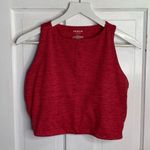 Torrid Red Low Impact Wireless High Neck Longline Active Top W-121 Plus Size 1X Photo 3