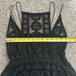 Free People  Just Like Honey black lace sleeveless mini dress size 0 Photo 12