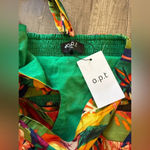O.P.T tropical halter and skirt set Green Size XS Photo 2