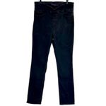 Gloria Vanderbilt Black Amanda Pull-On Jeans - Size: 14 Long Photo 1