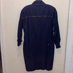 Vintage Western Country Cowgirl 80s Y2K Denim Shirt Jean Dress Gold Denim Retro Size XL Photo 7