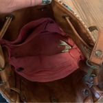 Desigual  Shoulder Bag Purse w/ Floral Patterns Embroidered Shells Lining Denim Photo 4