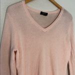 Charter Club  Blush Pink 100% Cashmere V Neck Sweater Soft Girl Feminine Luxury Photo 1