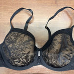 Soma  Size 34D Black Lightest Lift Perfect Coverage Lightly Lined Underwire Bra Photo 0