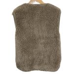 Urban Outfitters BDG Borg Sherpa vest mossy brown hue size XS Photo 2