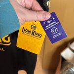 Disney NWT The Lion King the Broadway Musical Sun Logo T-Shirt Size XL Photo 2